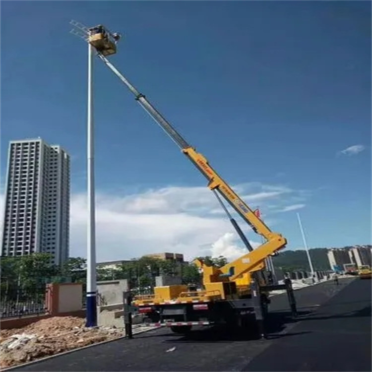 石狮维修路灯的曲臂升降车出租