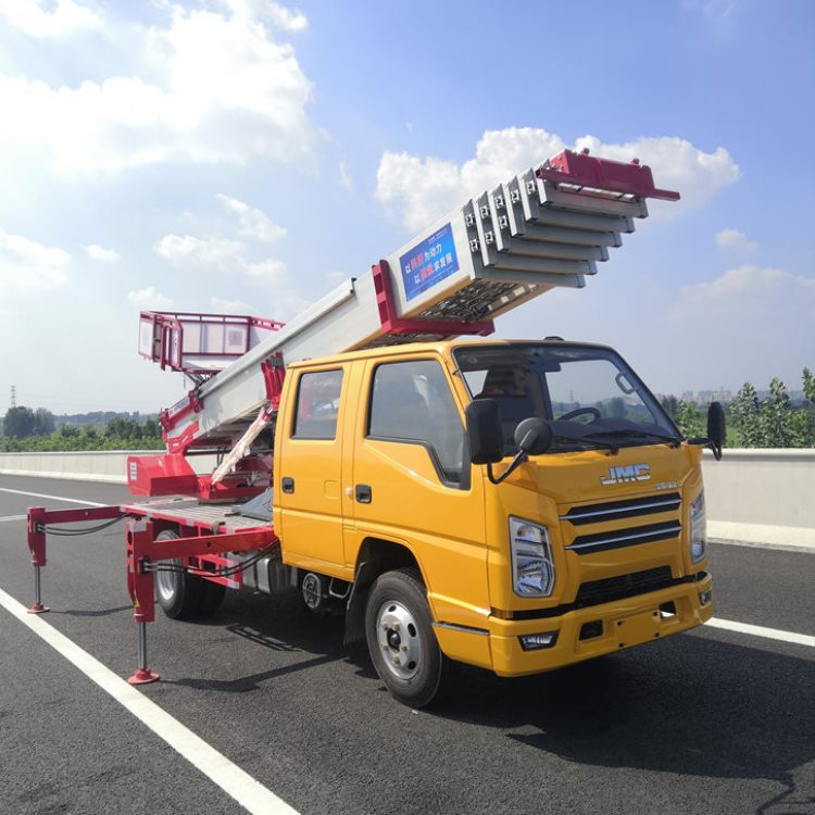 石狮出租云梯车电话 水泥上楼